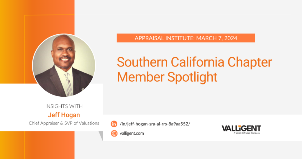 Photo of Jeff Hogan, Valligent’s Chief Appraiser and Veros’ SVP of Valuations